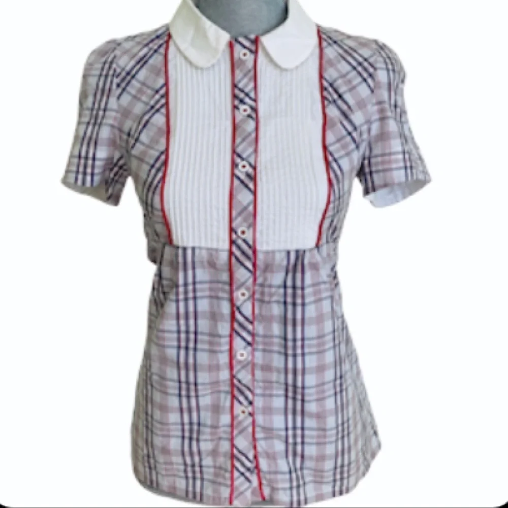 NWT ~ PAUL & JOE SISTER TOP / ANTHROPOLOGIE SIZE 4 - Picture 1 of 5